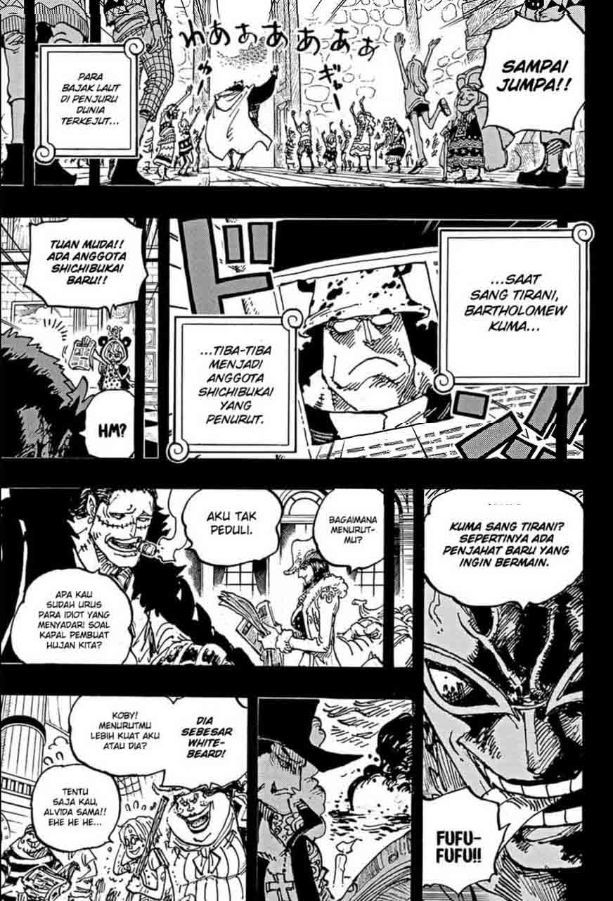 Baca manga komik One Piece Berwarna Bahasa Indonesia HD Chapter 1100